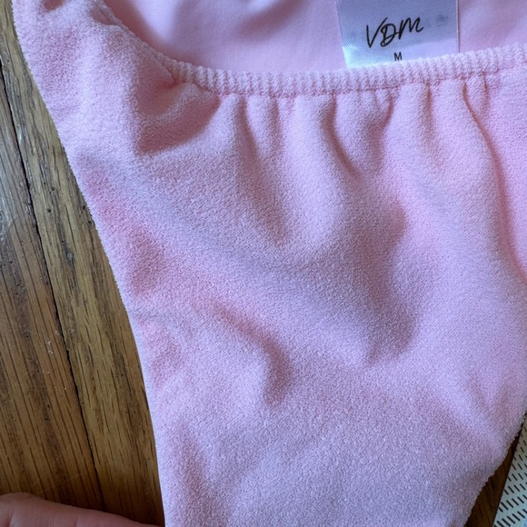 NWT VDM The Label Reversible String Bikini Bottom cute swimwear bathing suit - Picture 2 of 2